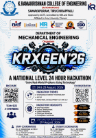 KRXGEN 26 Hackathon Poster